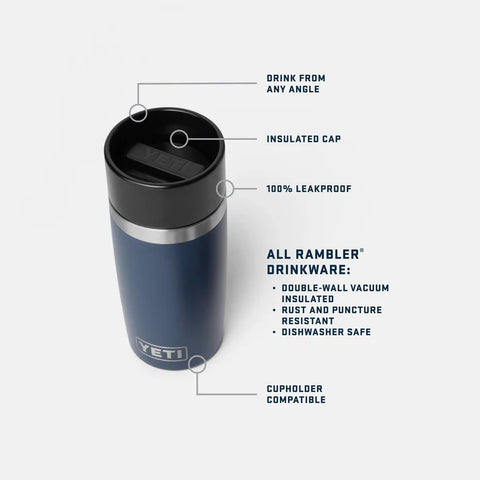 Rambler Travel Bottle 12oz - Black