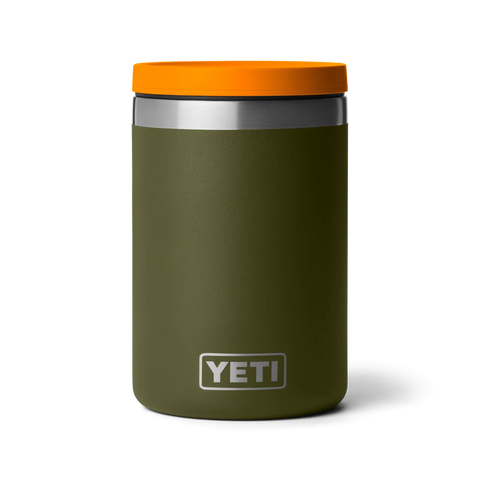 Insulated Food Jar 16oz (473ml) - Olive/King Crab Orange