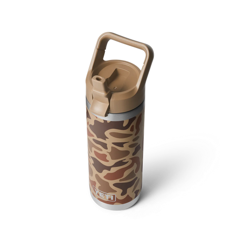 Rambler Straw Bottle 18oz (532ml) - Wetlands Camo