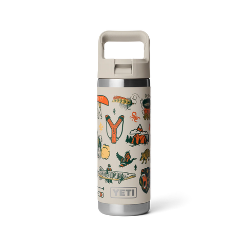 Rambler Straw Bottle 18oz (532ml) - Cape Summer Camp