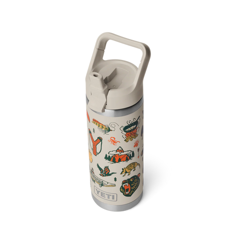 Rambler Straw Bottle 18oz (532ml) - Cape Summer Camp