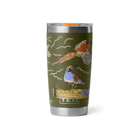 Rambler Tumbler 20oz - Upland Bird Olive