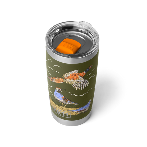 Rambler Tumbler 20oz - Upland Bird Olive