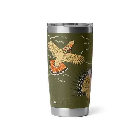 Rambler Tumbler 20oz - Upland Bird Olive