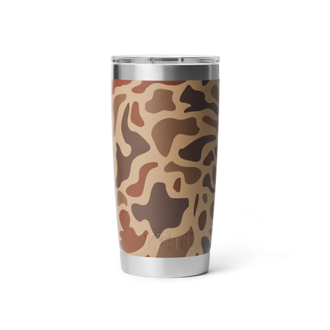 Rambler Tumbler 20oz - Wetlands Camo