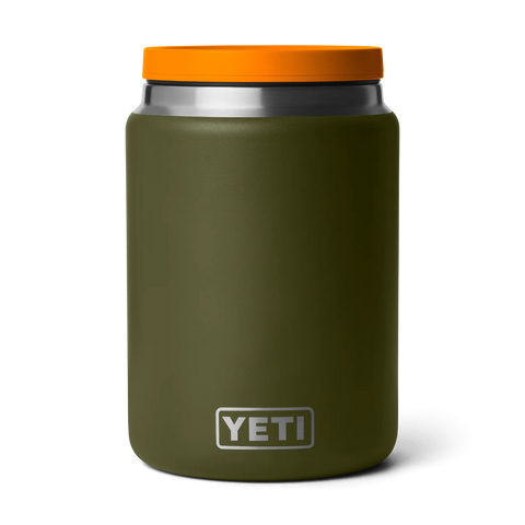 Insulated Food Jar 24oz 709ml - Olive/King Crab Orange