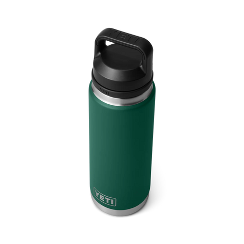 Rambler Bottle 26oz Chug - Black Forest Green