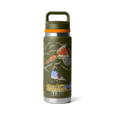 Rambler Bottle 26oz Straw Cap - Upland Bird Olive
