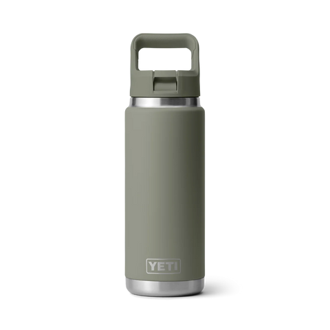 Rambler Bottle 26oz Straw Cap - Pampa Green