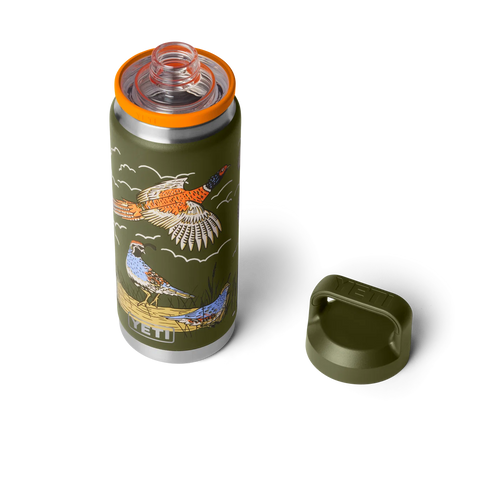 Rambler Bottle 26oz Straw Cap - Upland Bird Olive