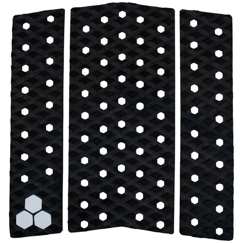 3 Piece Front Pad - Black BioGrip