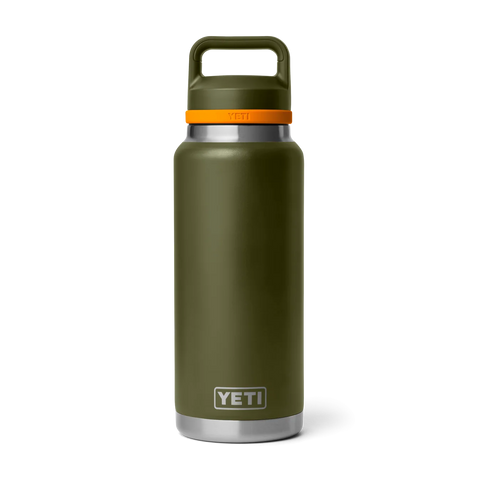 Rambler Bottle 36oz Bottle Chug - Olive/King Crab Orange