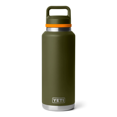 Rambler 46oz (1.4 L) Bottle with Chug Cap - Olive/King Crab Orange