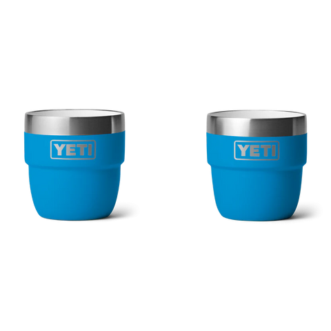 Rambler 4oz Stackable Mug 2pack - Big Wave Blue