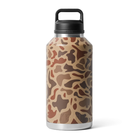 Rambler 64oz (1.9 Ltr) Bottle with Chug Cap - Wetlands Camo