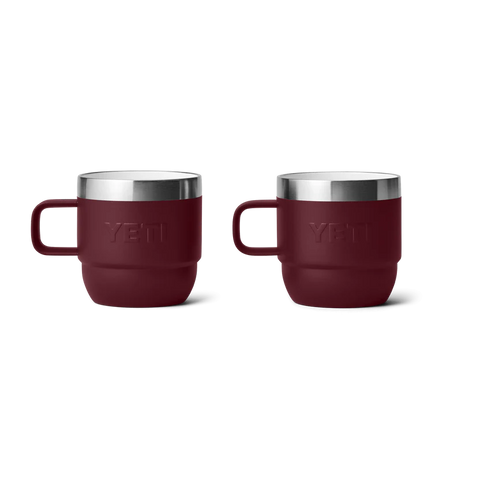 Rambler 6oz Stackable Mug 2pack - Wild Vine Red