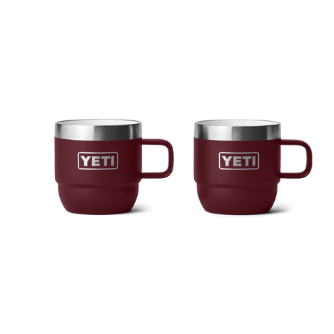 Rambler 6oz Stackable Mug 2pack - Wild Vine Red