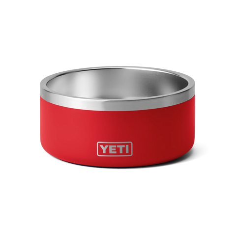 Boomer Dog Bowl 8 cup - Rescue Red