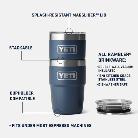Rambler Tumbler 8oz - Black