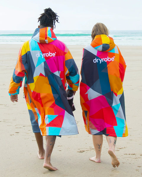 Dryrobe Advance Long Sleeve - Abstract Print