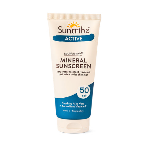 Active Organic Mineral Sunscreen SPF 50 - 100g