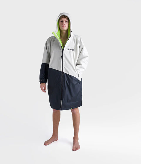 Dryrobe Advance Long Sleeve - Anthracite/Lime
