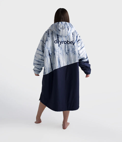 Dryrobe Advance Long Sleeve Contrast - Batik/Blue