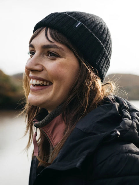 Fisherman Beanie - Black