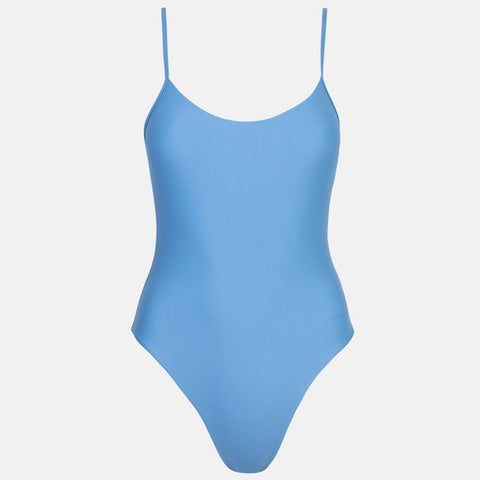 Classic Minimal One Piece - Blue