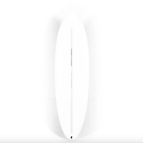 CI Mid Twin 6'11" - Spinetek White