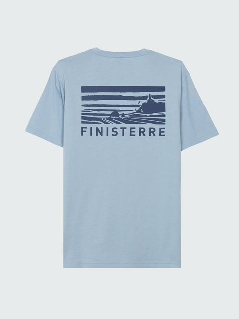Cape Tee - Dusty Blue