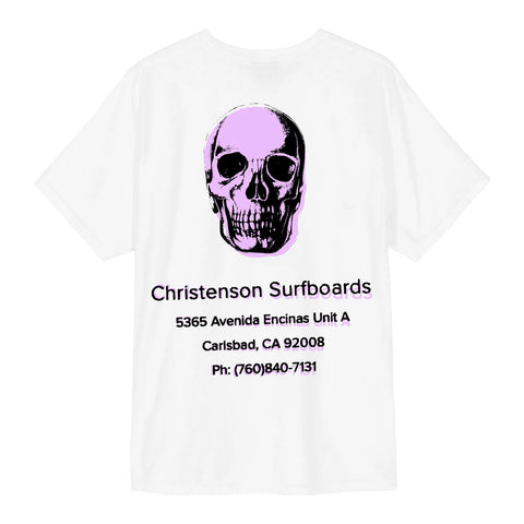Christenson Avenida Encinas Tee - White