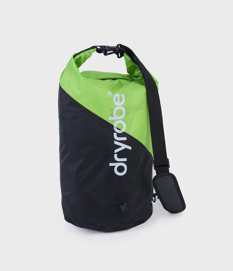 Compression Travel Bag - Black/Lime