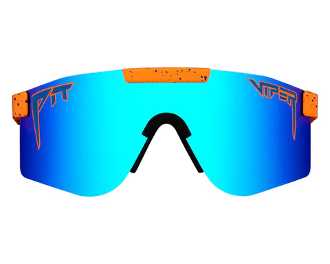 The Crush Polarized Double Wide - Polarized Blue Revo Mirror