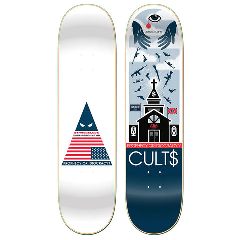 "Cults" 8.0" x 31.6" (WB: 14.0") Heat Transfer - Don Pendleton