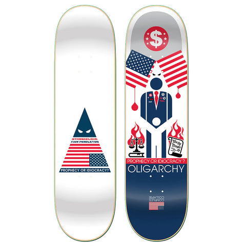 "Oligarchy" 8.25" x 31.75" (WB: 14.0") Heat Transfer - Don Pendleton