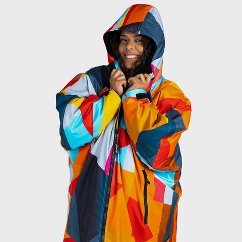 Dryrobe Advance Long Sleeve - Abstract Print