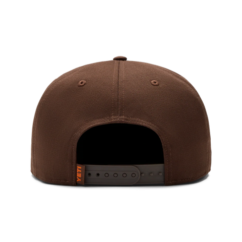 Duck Flat Brim Hat - Dark Brown