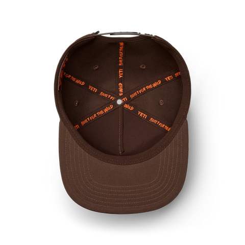 Duck Flat Brim Hat - Dark Brown