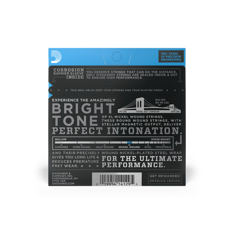 Super Light Gauge Nickel Wound 9-42 (EXL120)