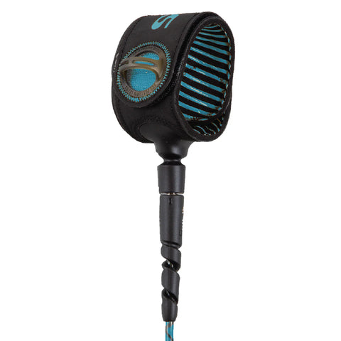 Freedom Helix 6ft All Round Leash - Tranquil Blue/Black