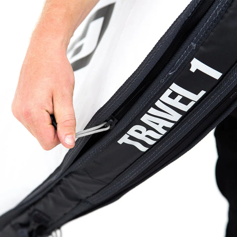 Travel 1 Long Board Boardbag 9'6" - Black/Grey