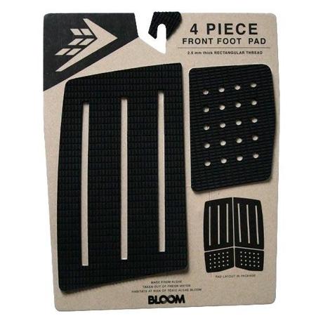 X BLOOM Algae Foam "Front Foot 4 Piece" - Black