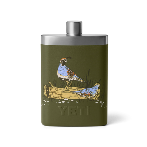 Rambler Flask - Upland Bird/Olive