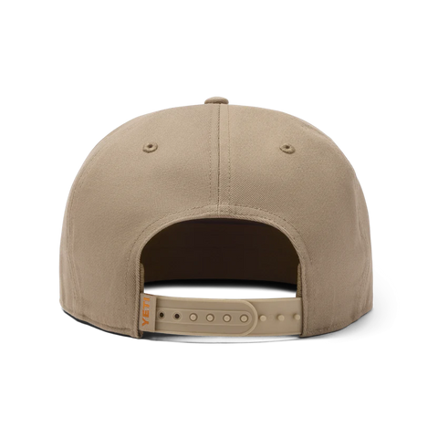 Wetlands Get 'Em Mid Pro Flat Brim Snapback - Taupe