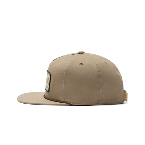 Wetlands Get 'Em Mid Pro Flat Brim Snapback - Taupe