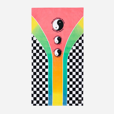 Town & Country Beach Towel - Guava