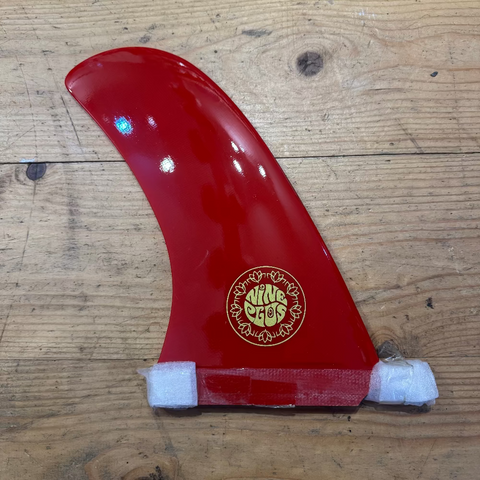 "Keel" Fin 9" - Gloss Red