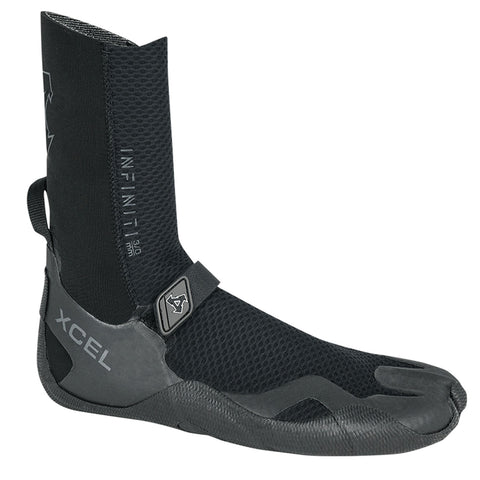 Infiniti Round Toe Boots 5mm - Black