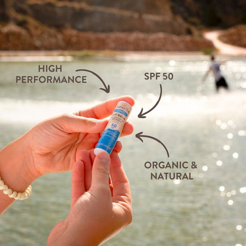 Organic Mineral Zinc Lip Balm SPF 50 - 5G